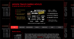 Desktop Screenshot of missiontragos.com.ar